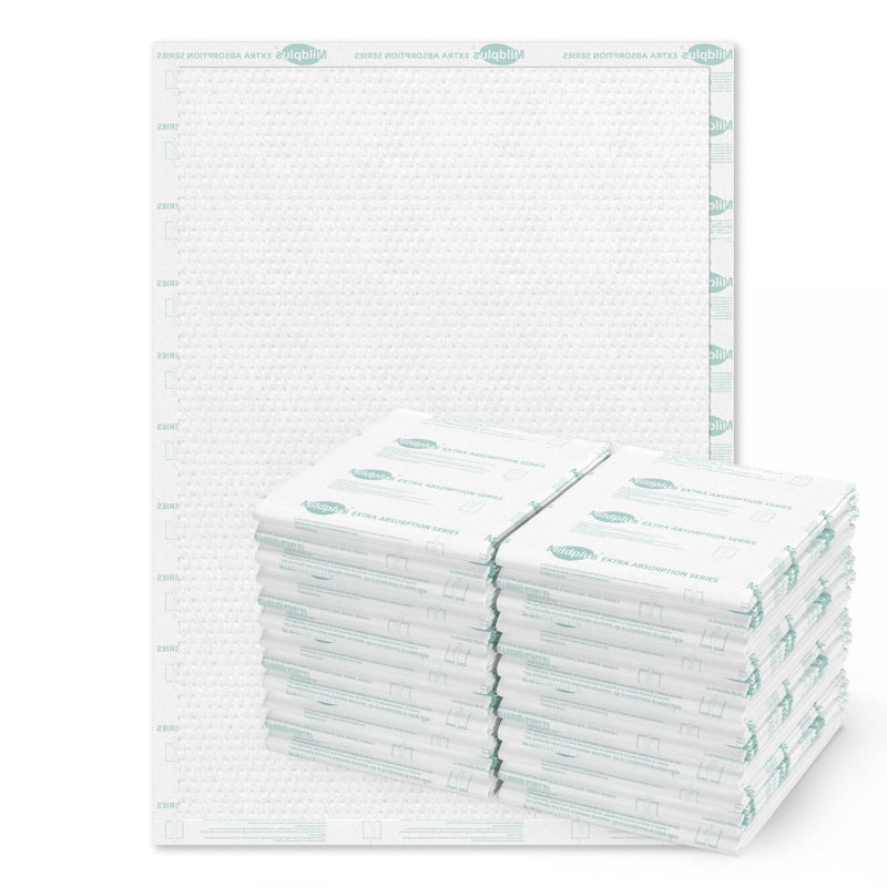 Heavy Duty Underpads 40X60 Super Sized Chucks Pads 270 Grams Disposable Bed Pads with Strength Cloth Backing Extra Absorption Pads for Incontinence 100X152CM 15 Count Discreet Packaging